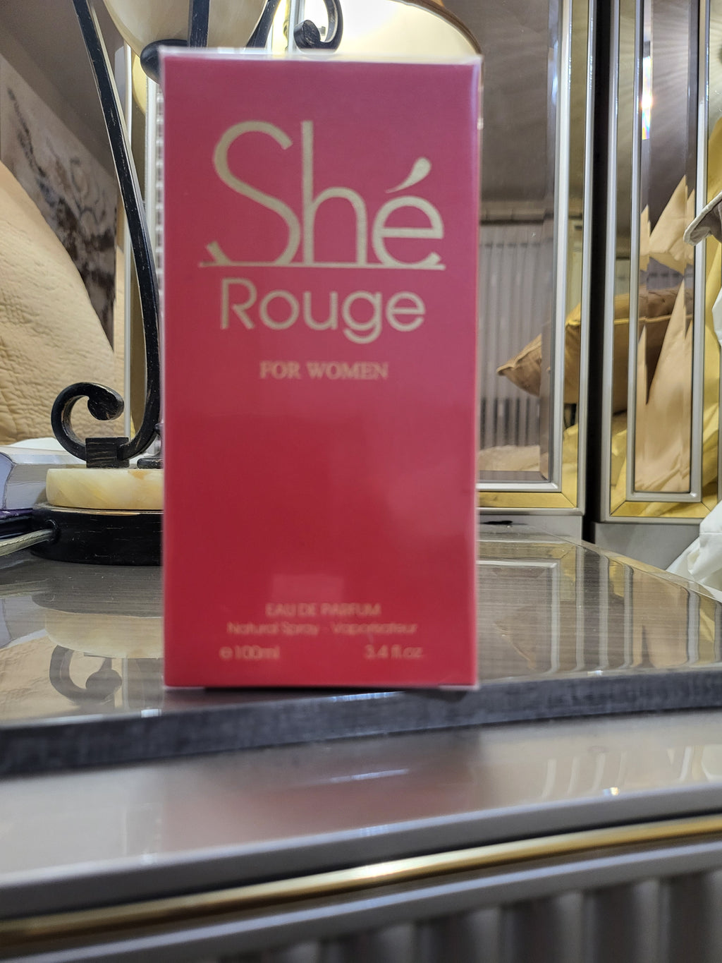 She Rogue by Fragrance couture 3.4oz EDP Spray for Women New Sealed Box
