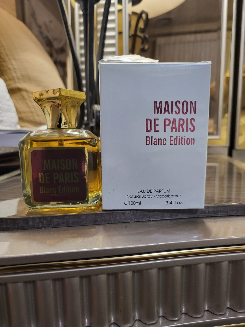 Maison De Paris Blanc by Fragrance Couture Box for Women 3.4 Oz Eau De Parfum