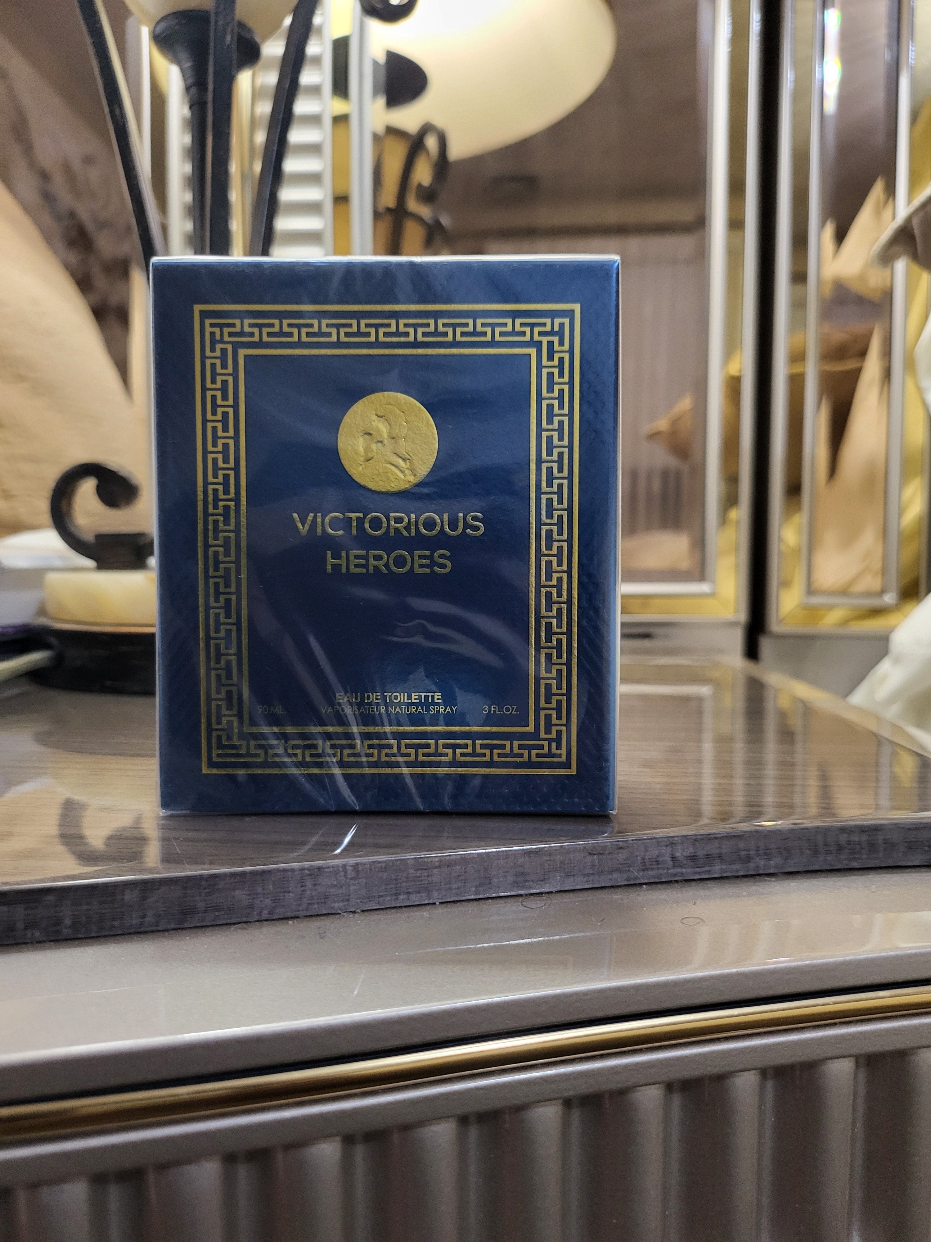 VICTORIOUS HEROES Men's Cologne 3.0 Fl. Oz. EDT Spray