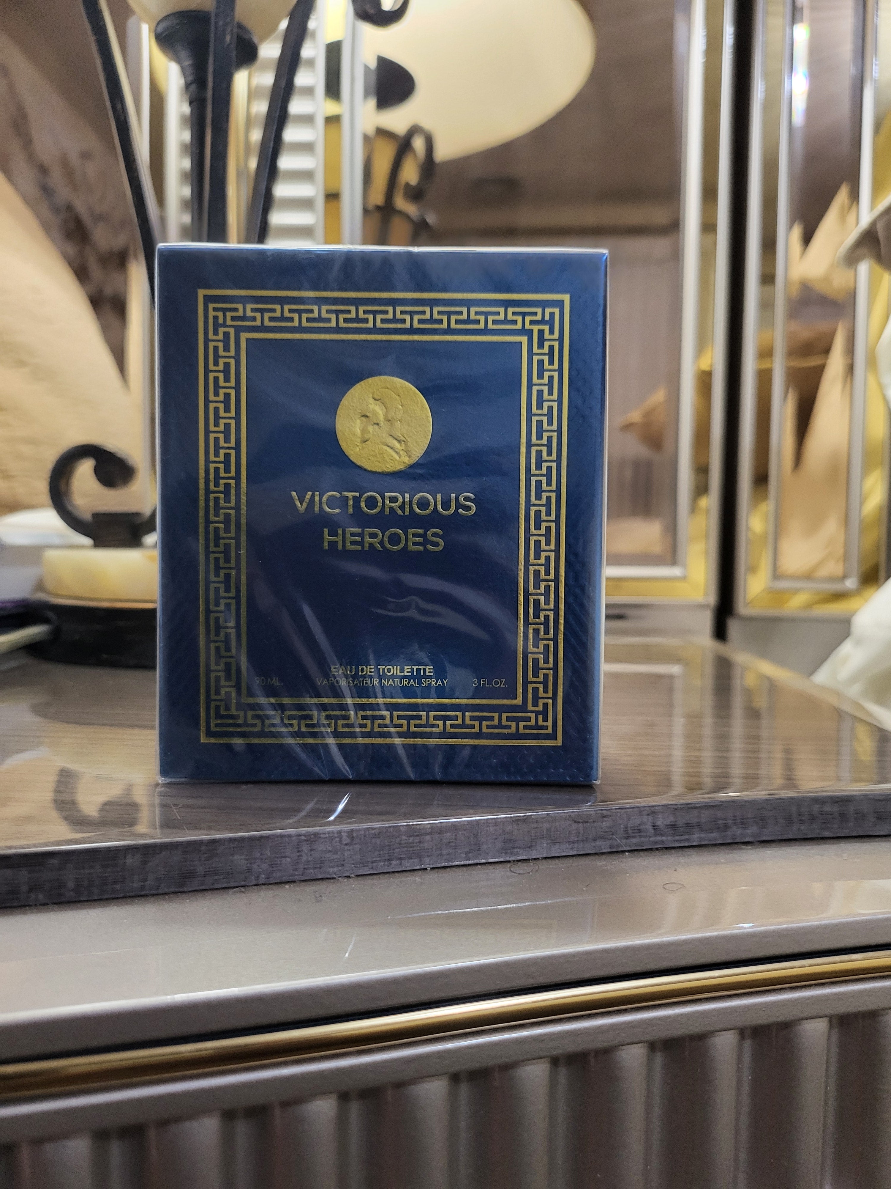 VICTORIOUS HEROES Men's Cologne 3.0 Fl. Oz. EDT Spray