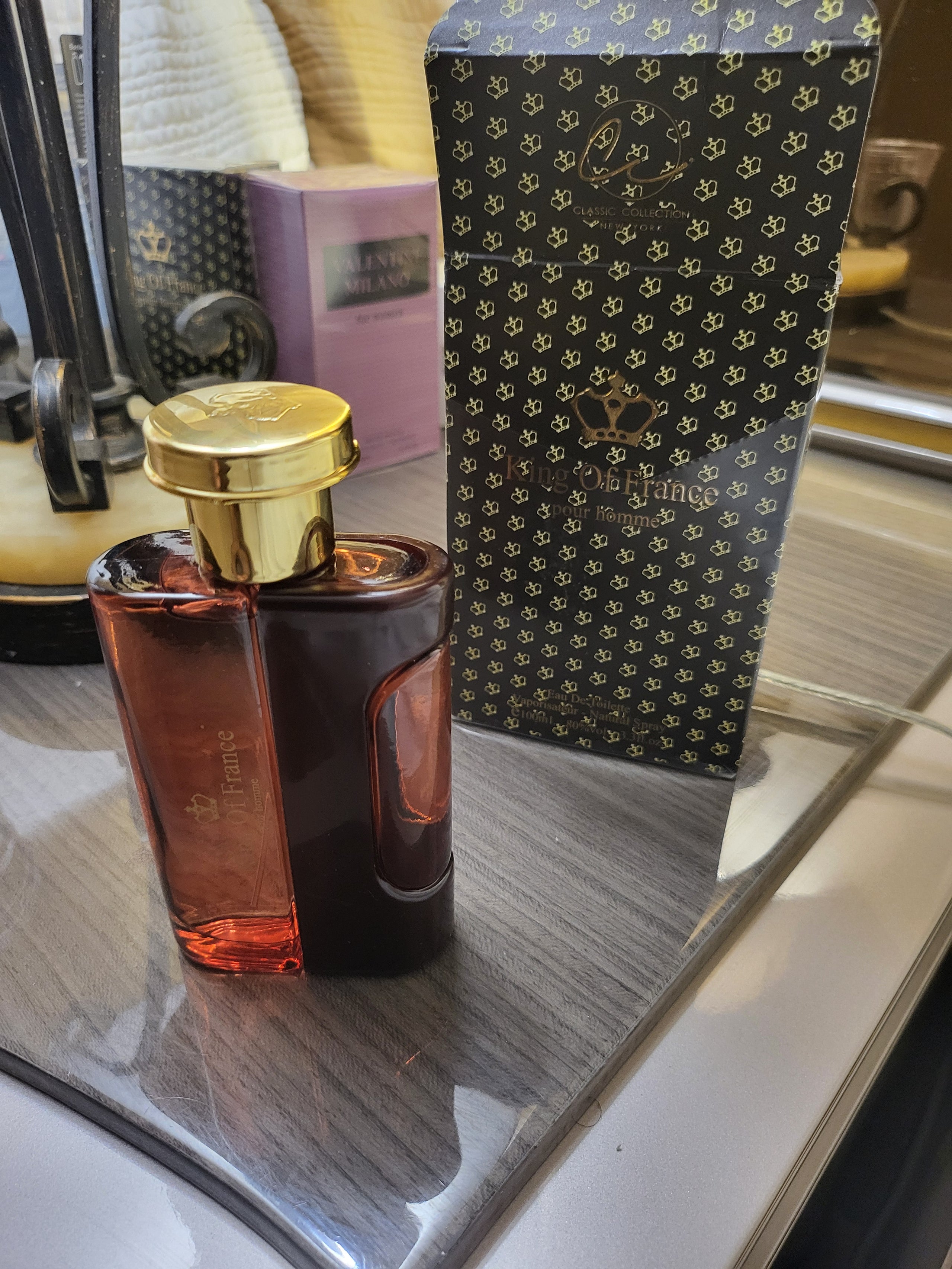 KING OF FRANCE BY Classic Collection EDT 100 ML 3.3 OZ Brand New