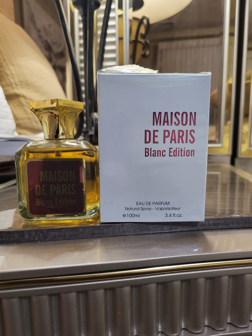 Maison De Paris Blanc by Fragrance Couture Box for Women 3.4 Oz Eau De Parfum