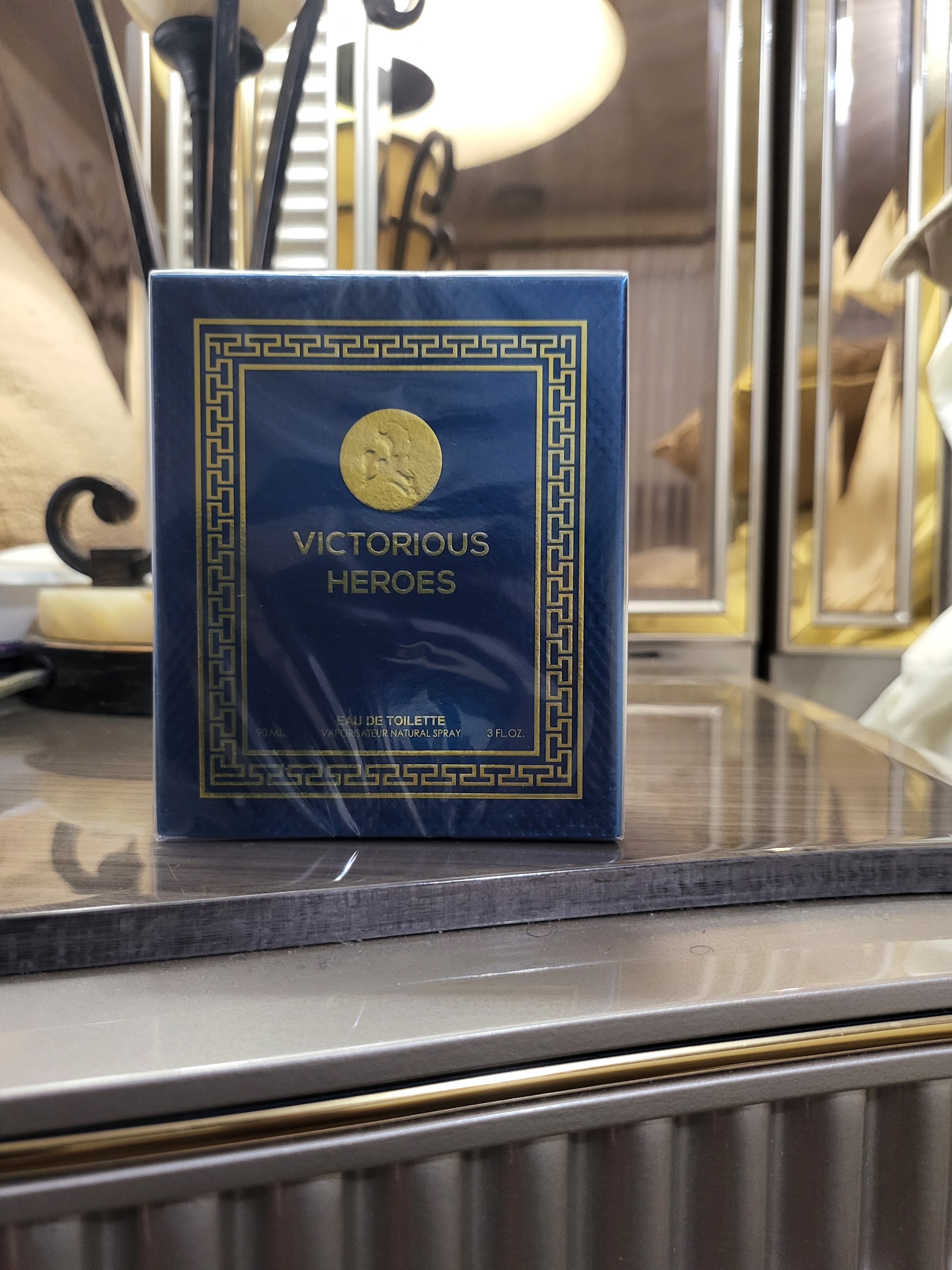 VICTORIOUS HEROES Men's Cologne 3.0 Fl. Oz. EDT Spray