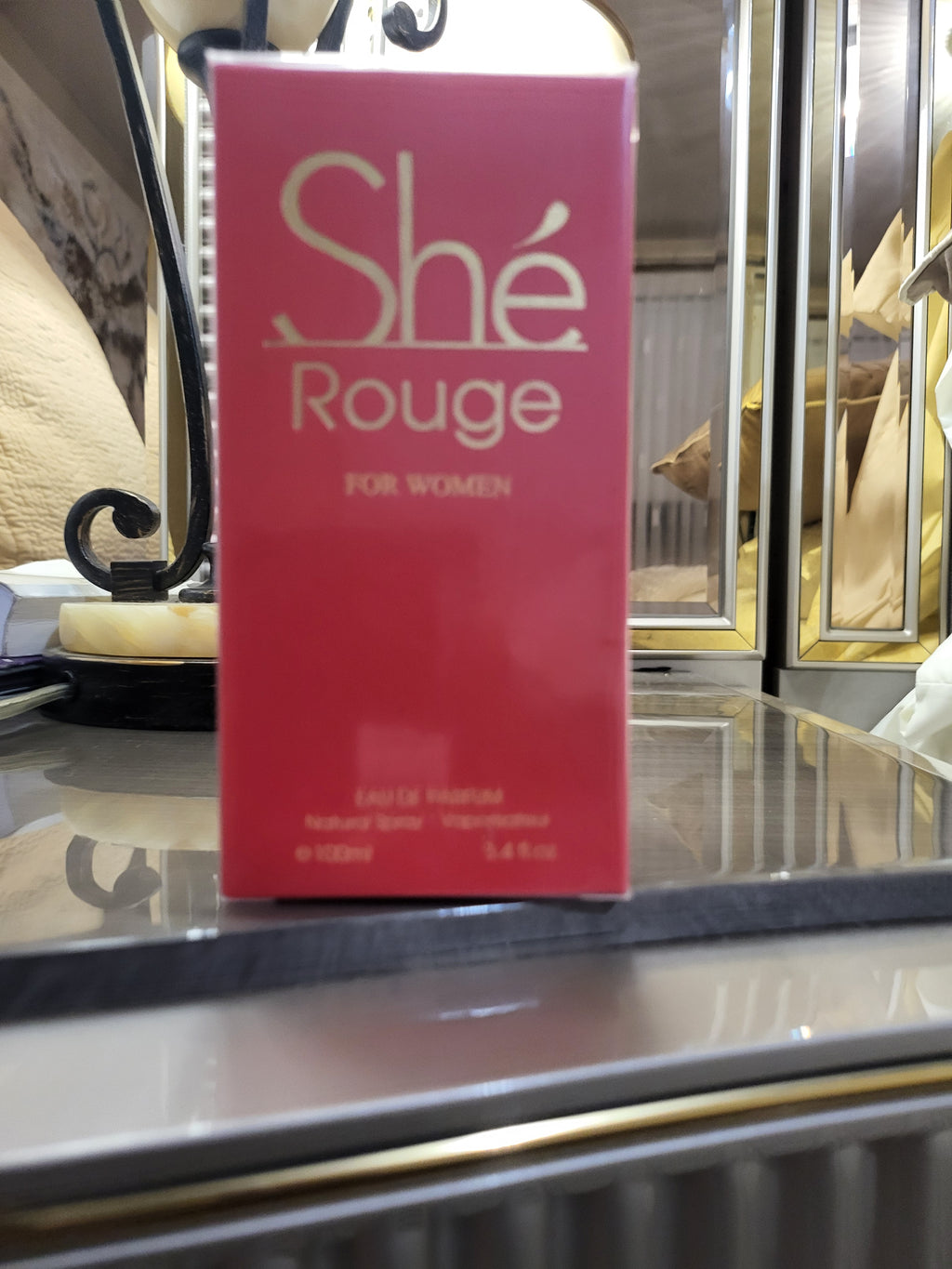 She Rogue by Fragrance couture 3.4oz EDP Spray for Women New Sealed Box