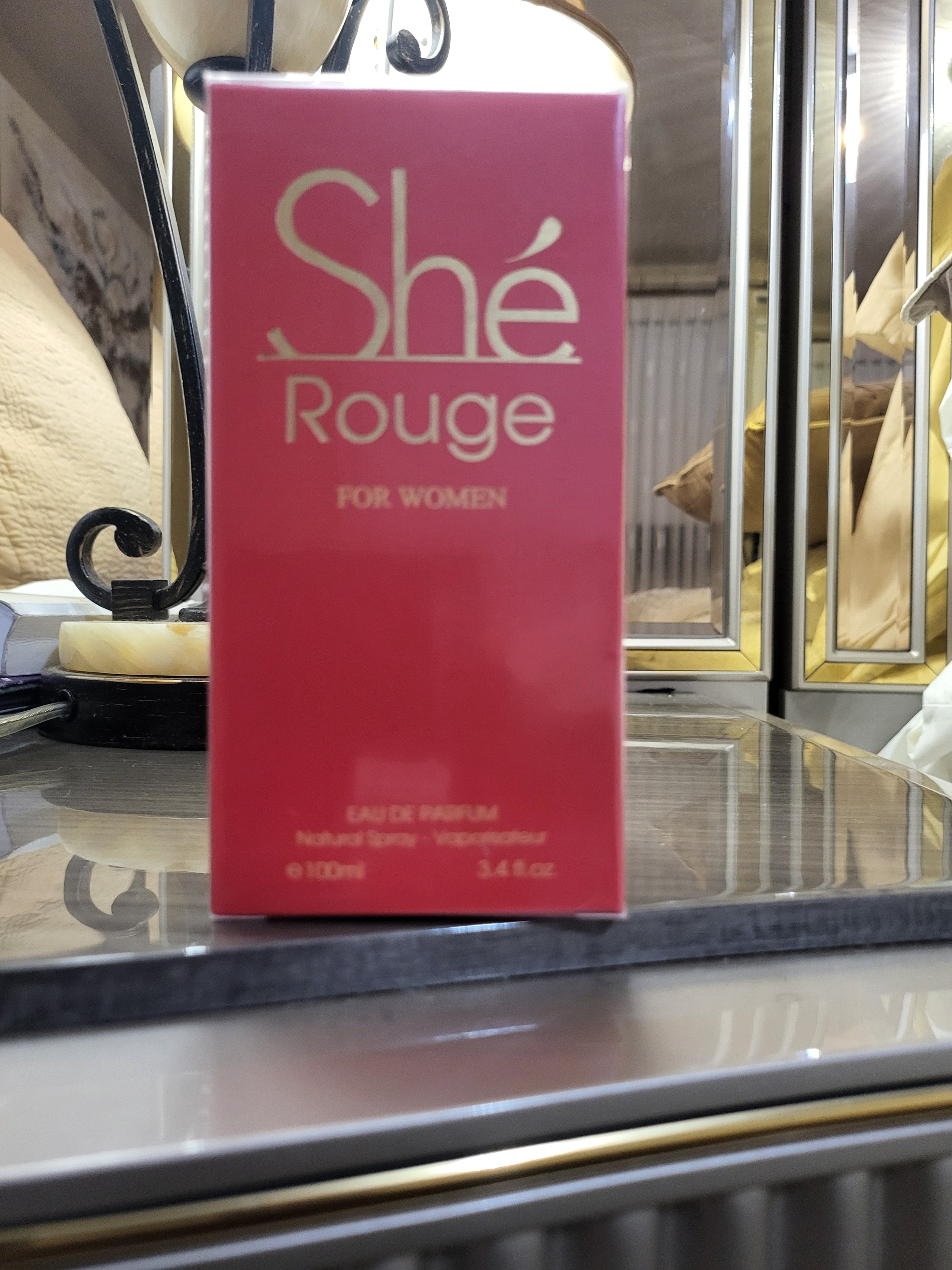 She Rogue by Fragrance couture 3.4oz EDP Spray for Women New Sealed Box