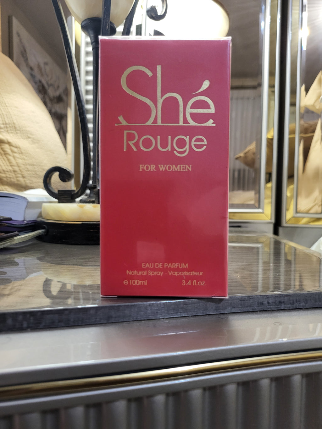 She Rogue by Fragrance couture 3.4oz EDP Spray for Women New Sealed Box