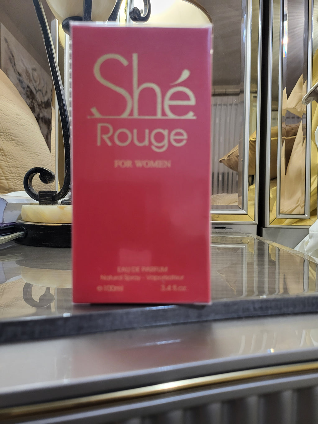 She Rogue by Fragrance couture 3.4oz EDP Spray for Women New Sealed Box